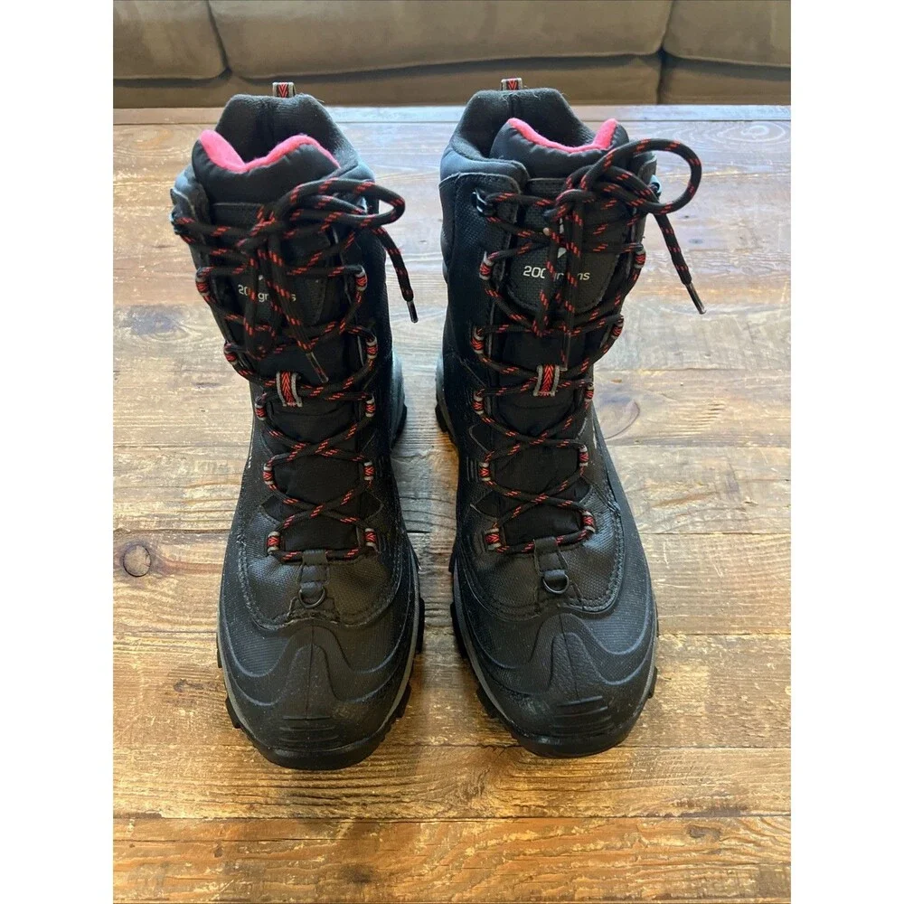 Columbia Bugaboot III Insulated 200g Waterproof Winter Boots Mens Sz 10 Black